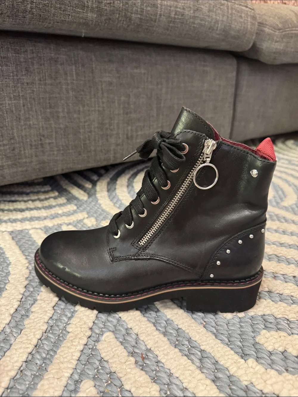 PIKOLINOS biker color heel